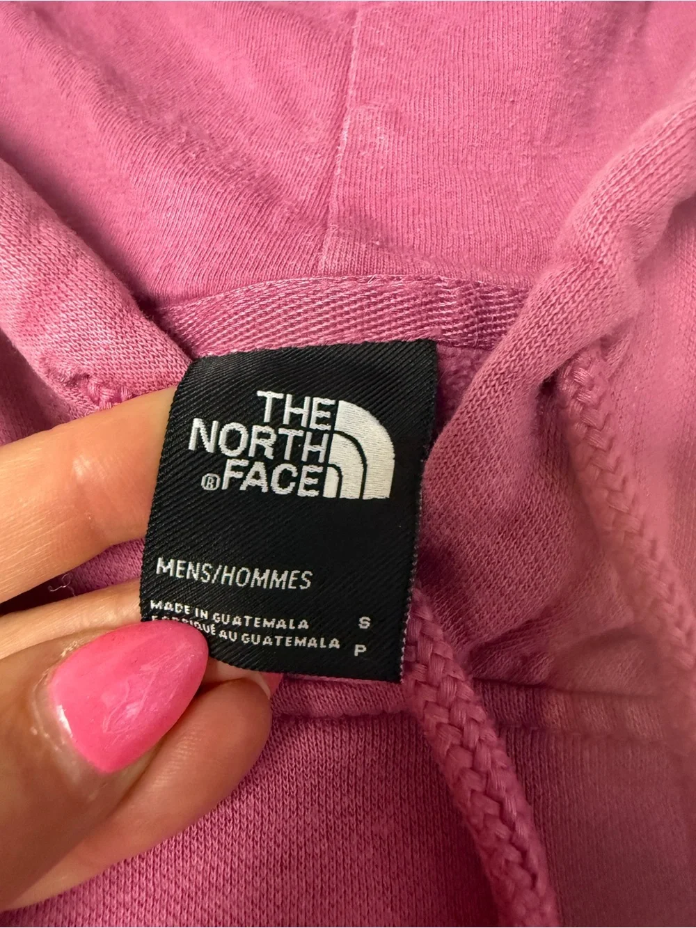 The North Face hoodie sweatshirt pink Graphic hoodie small
